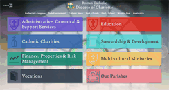 Desktop Screenshot of charlottediocese.org