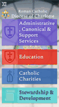 Mobile Screenshot of charlottediocese.org